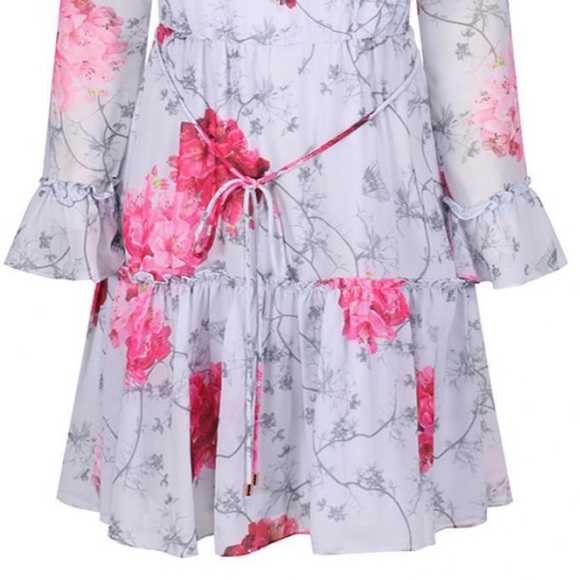 TED BAKER - Eriin Babylon Ruffle Dress - Picture 12 of 15